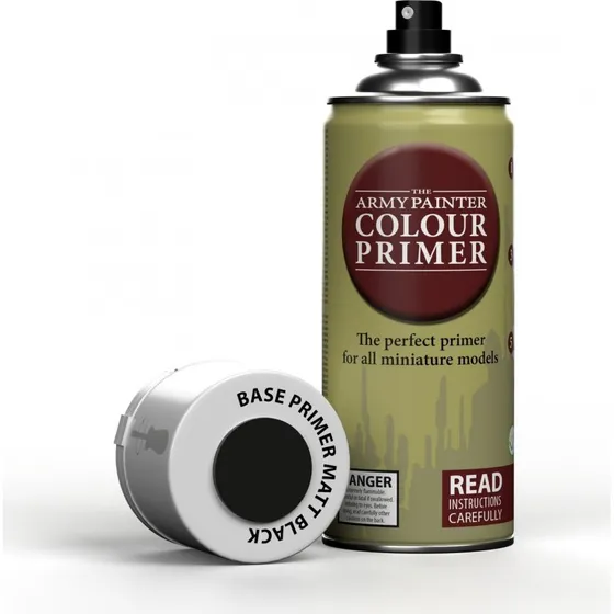 The Army Painter Matt Black Primer Spray