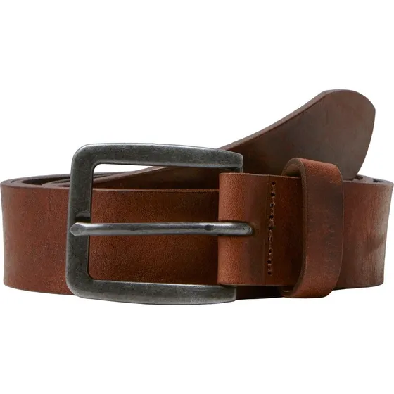 Jack & Jones Læderbælte - Mocha - 90CM