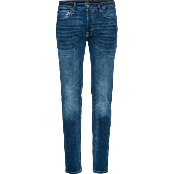 Jack & Jones Tim Slim Straight Jeans - Blue Denim