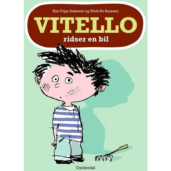 Vitello ridser en bil – børnebog (hardcover)