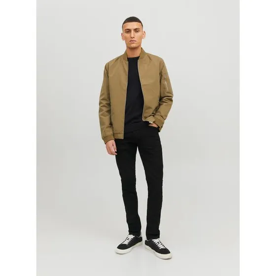 Jack & Jones Jjebasic Knit Crew Neck i økologisk bomuld