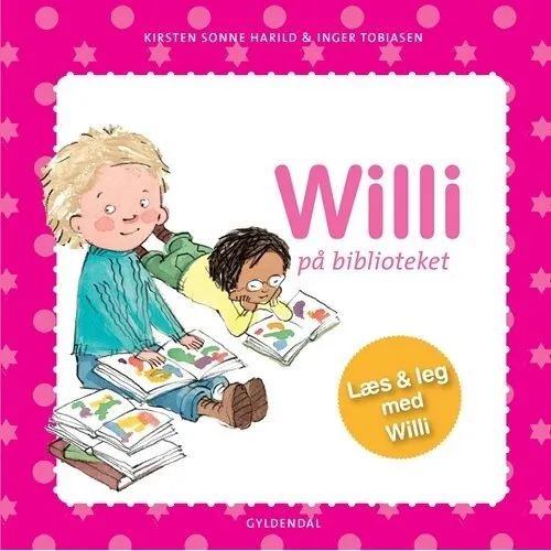 Willi på biblioteket – Kirsten Sonne Harild (hardcover)