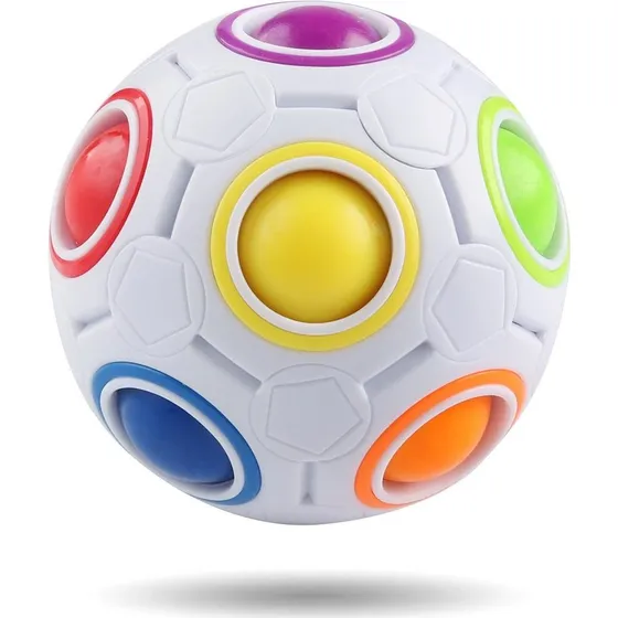 MOYU Rainbow Ball - Farverigt puslespil (Ø7 cm)