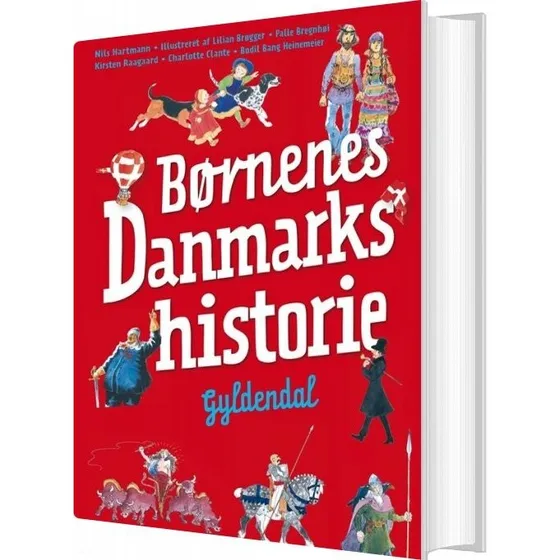 Børnenes Danmarkshistorie – Nils Hartmann (hardcover)