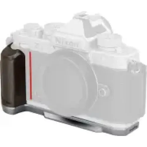 SmallRig 5707 L-Mount Plate med træhåndtag til Nikon Z f, Sølv