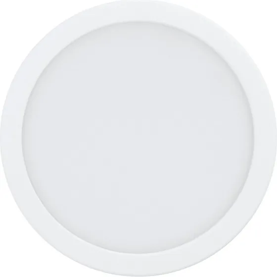 EGLO FUEVA-Z indbygningsspot Ø216 mm, hvid (Tunable White)