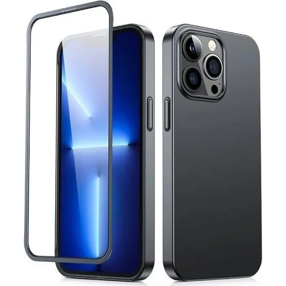 Joyroom 360 Full Case & Skærmbeskytter til iPhone 13 Pro - Sort