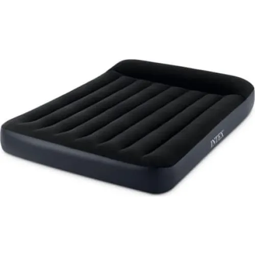 INTEX Dura-Beam Standard Luftmadras med pude 137x191x25cm
