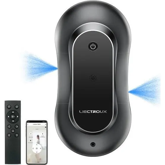 LIECTROUX YW810 Robotvinduesvasker med App-styring og Dobbelt Spray