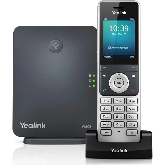 Yealink W60P Trådløs HD DECT IP Telefon
