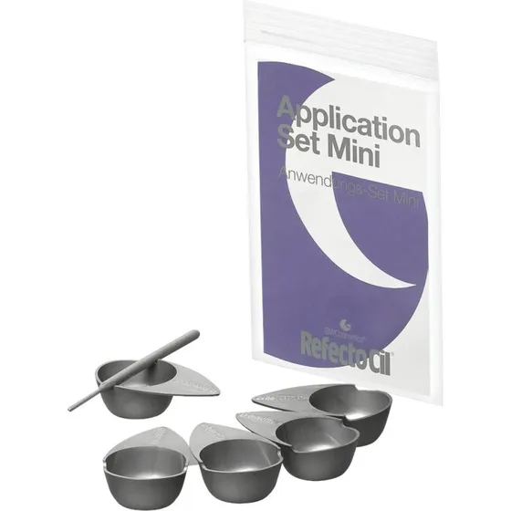 Refectocil Application Set Mini – 5 skåle & 5 rillede pinde