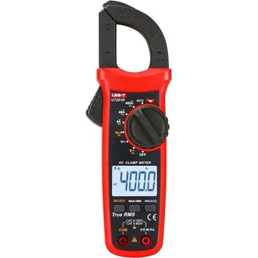 Uni-T UT201R Digitalt Tangamperemeter med True RMS
