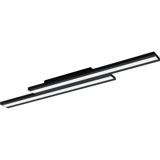EGLO Saliteras-Z smart LED loftlampe, sort 116 cm