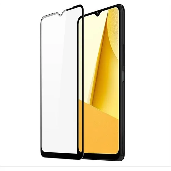 Dux Ducis 9D Tempered Glass til Vivo Y16 / Y02s - Sort
