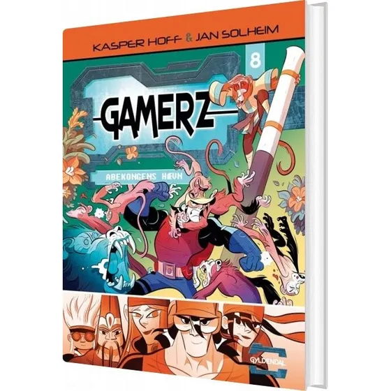 Gamerz 8: Abekongens Hævn – Kasper Hoff (Hardcover)