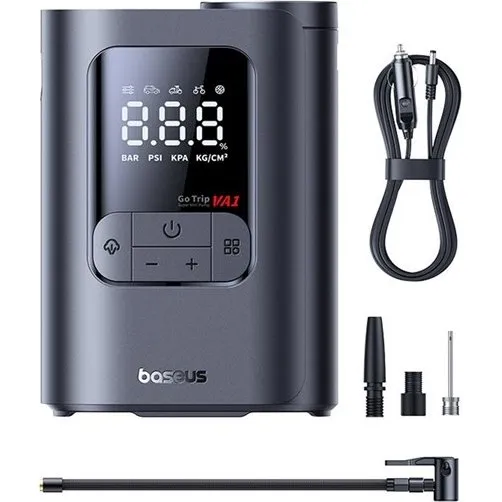 Baseus GoTrip VA1 Bilpumpe 150 PSI - Dark Gray