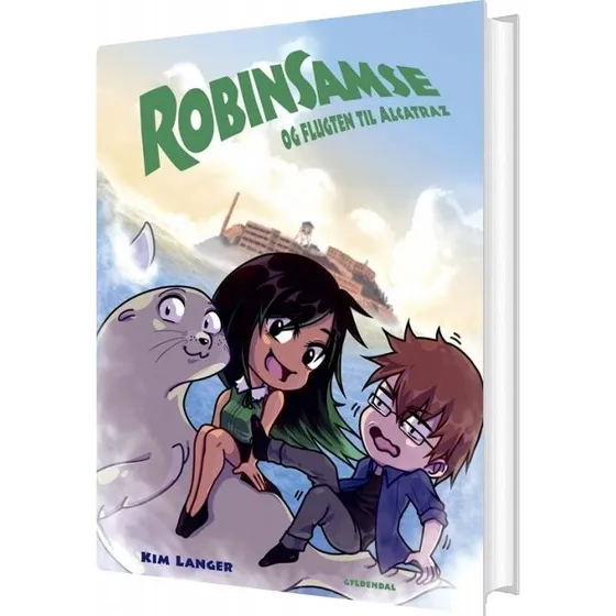 Robinsamse: Flugten til Alcatraz – Kim Langer (hardcover)