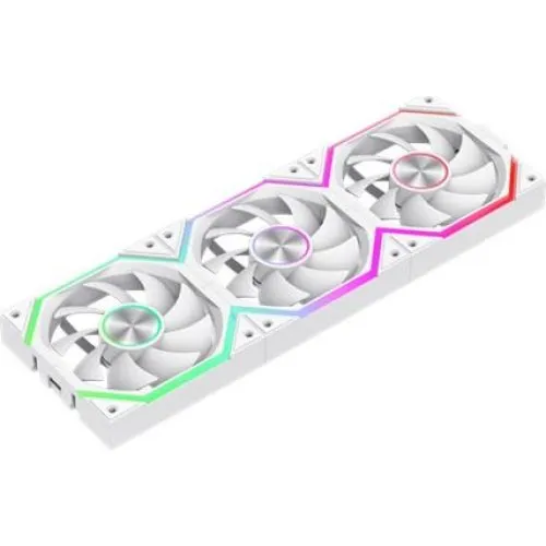 Gamemax FN12A-N2 WL-W Kabinetventilator - Hvid 120 mm