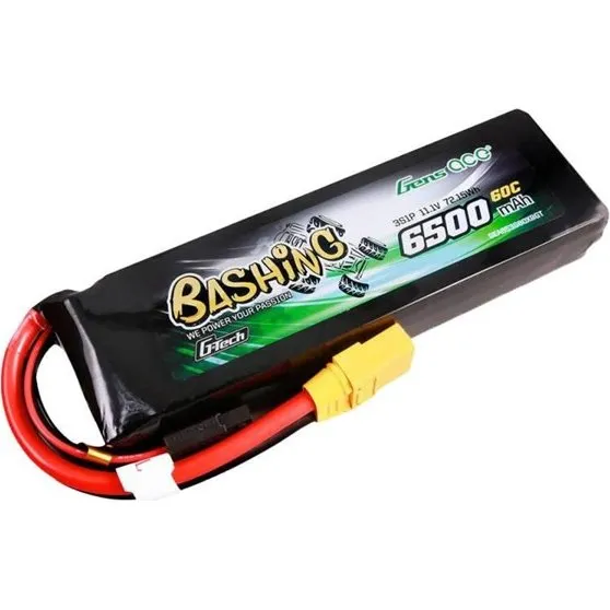 Gens ace Tattu G-Tech 6500mAh 3S 11.1V 60C LiPo med XT90
