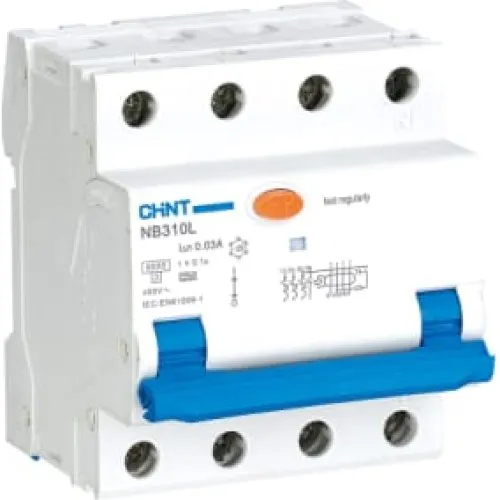 Chint RCBO Kombiafbryder 3P+N 25A C 30mA 6kA