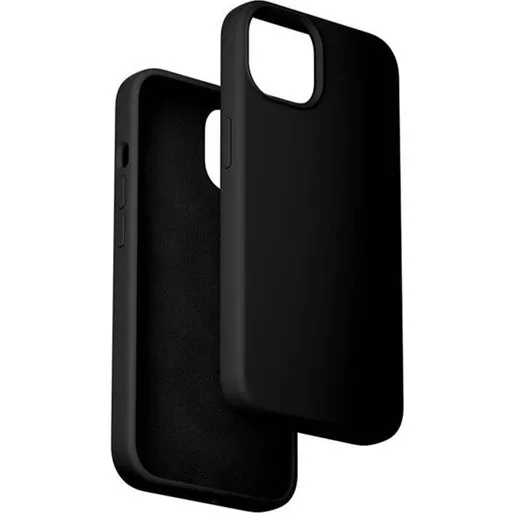 Vention Silicone Case til iPhone 15 Plus - Sort