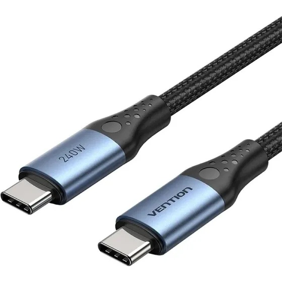 Vention USB-C til USB-C kabel, 240W, 1m, sort