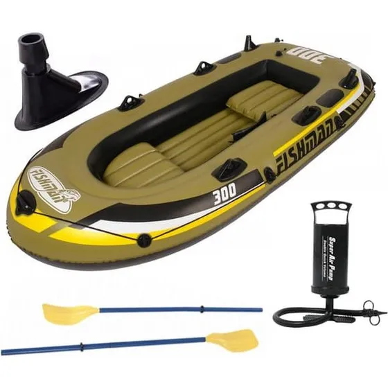 Fishman 300 Fiskeponton - 252 x 125 cm (265 kg)