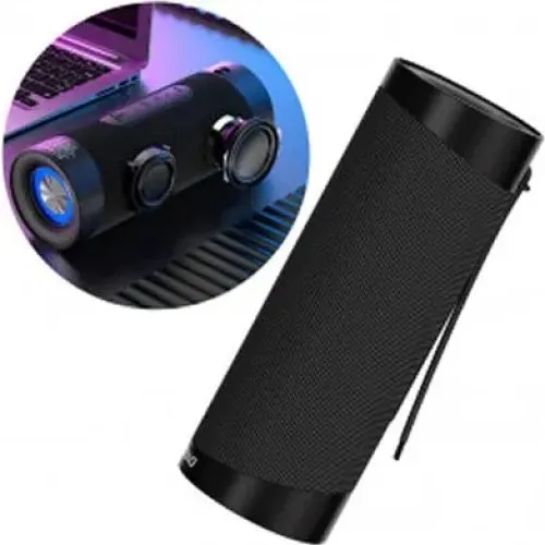DUDAO Y10Pro Transportabel RGB Bluetooth Højttaler - Sort
