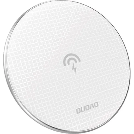 DUDAO A10B 10W Qi Trådløs Oplader - Ultra-tynd, Hvid