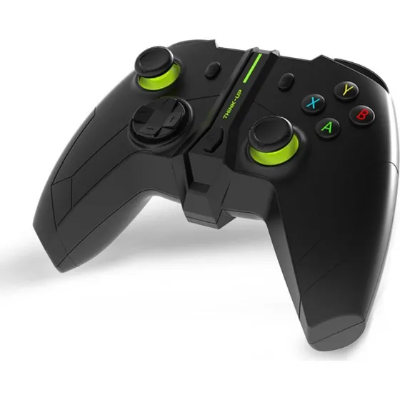 Trådløs Gamepad Joystick til Xbox One & PC - Sort/Grøn