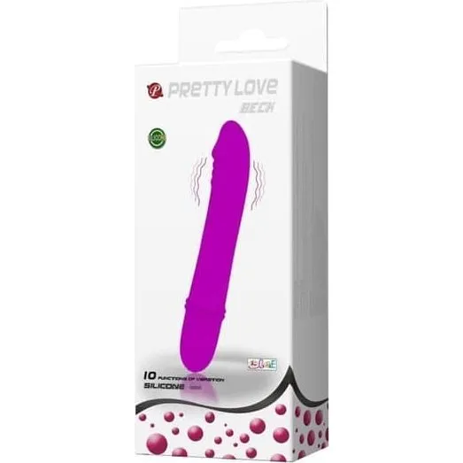Pretty Love Beck Vibrator - G-spot stimulator i silikone
