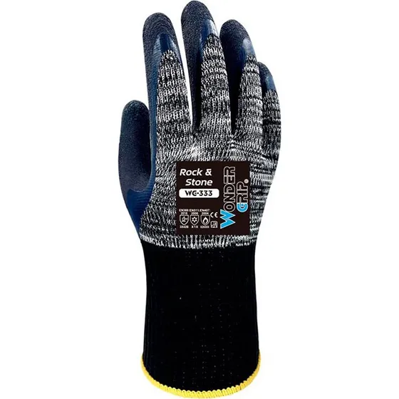 Wonder Grip WG-333 Rock Stone Arbejdshandsker (Str. L/09)