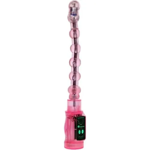 Vibe Distortion Pink - Fleksibel vibrator med 6 funktioner