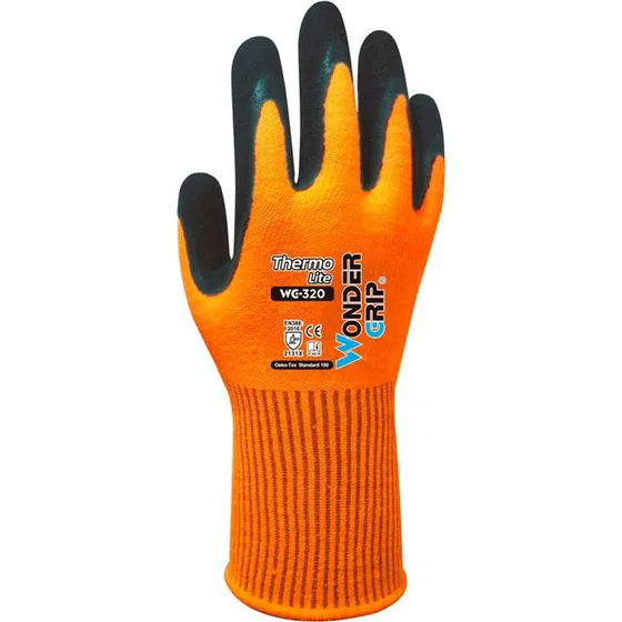 Wonder Grip WG-320 Thermo Lite Arbejdshandsker (Str. M-08)