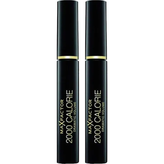 Max Factor 2000 Calorie Mascara Black 9ml (2-pack)
