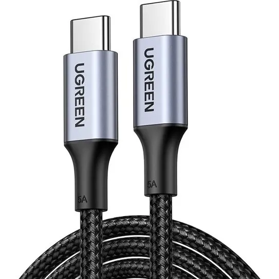 UGREEN USB-C til USB-C Kabel - 100W - 1.8m - Sort