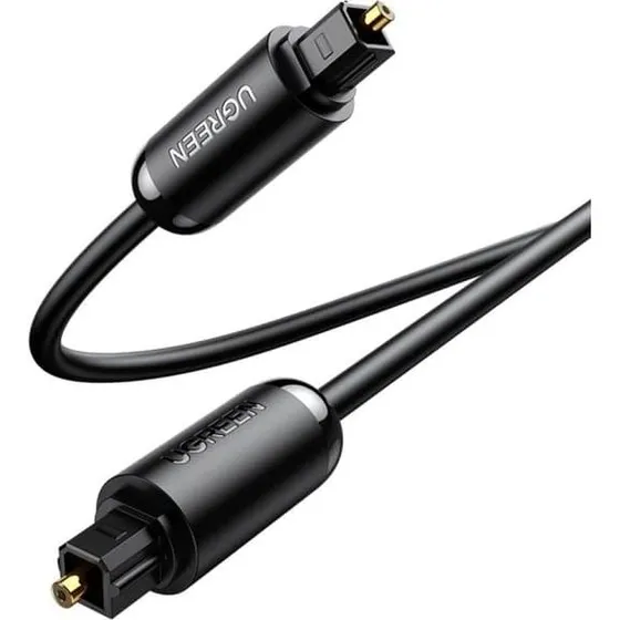 UGREEN Toslink digitalt optisk lydkabel, 1m - sort