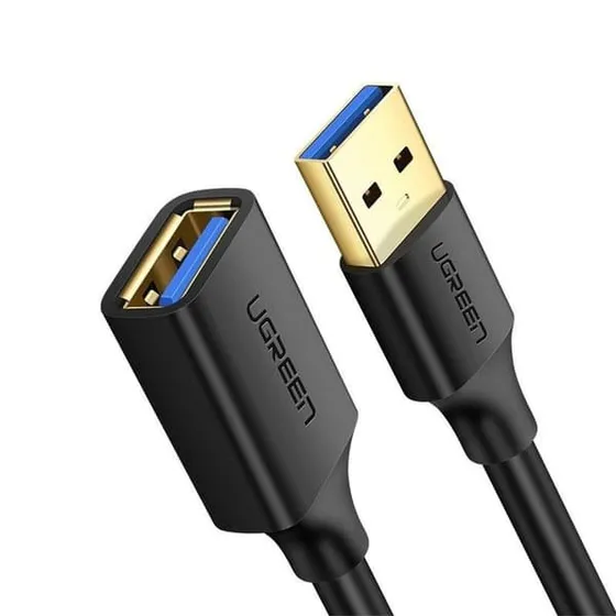 UGREEN USB-A 3.0 Forlængerkabel, 1m, Sort