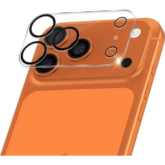 iPhone 17 Pro Max Kameralinsebeskyttelse - 9H Hærdet Glas 3D
