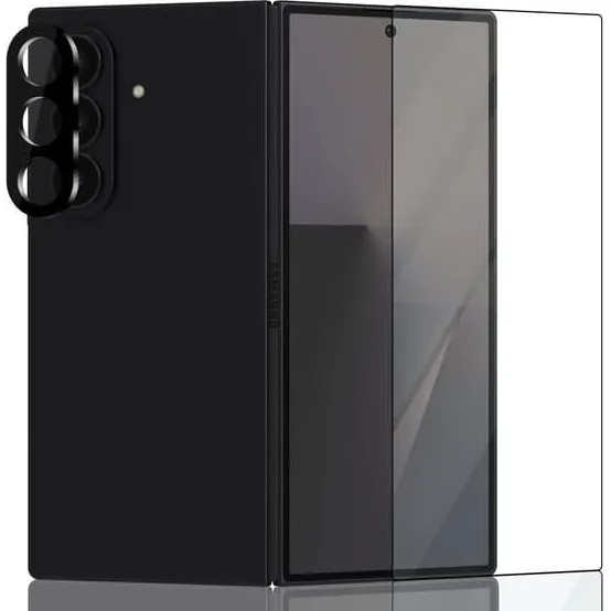 Samsung Z Fold 7 Skærm- & Linsebeskyttelse - 2-pak Hærdet Glas