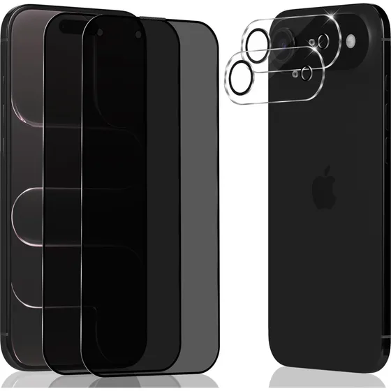 iPhone 17 Air Privacy Skærmbeskyttelse & Linsebeskyttelse (2-pak)