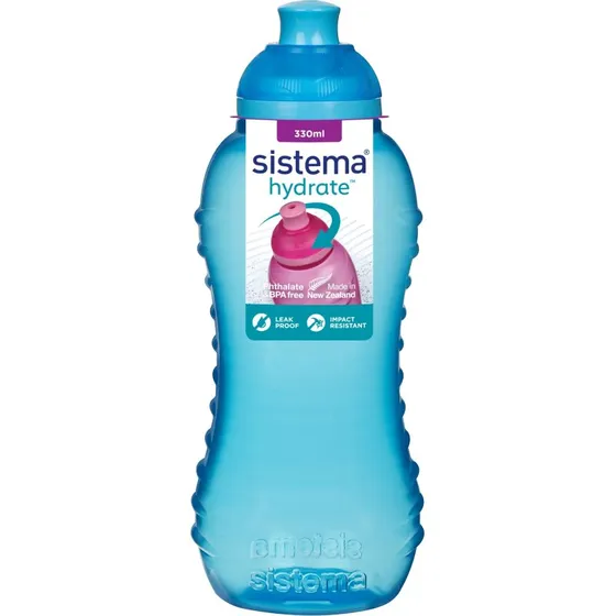 Sistema Twist 'n' Sip 330 ml - blå