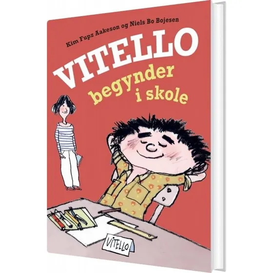 Vitello begynder i skole – Kim Fupz Aakeson (hardcover)