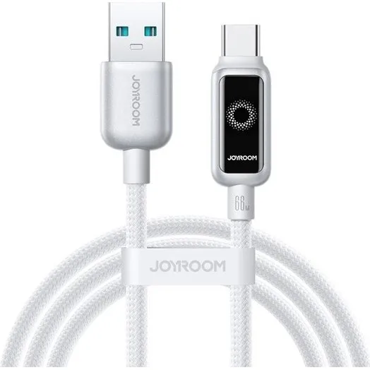Joyroom S-A55 StarFlight 66W USB-A til USB-C kabel, 1.2m - Hvid