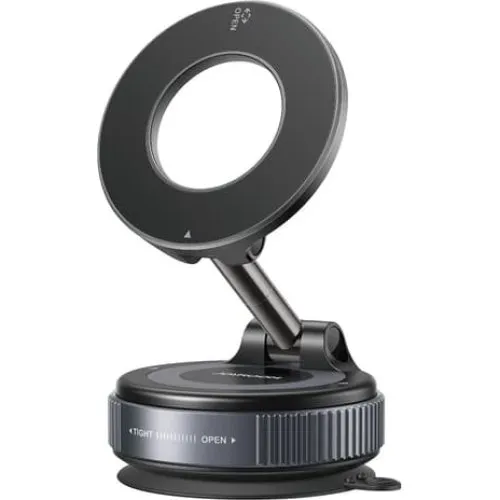 Joyroom JR-ZS501 Magnetisk MagSafe Bilholder til Dashboard - Mørkegrå