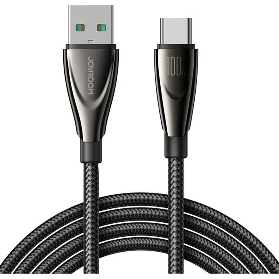 Joyroom Pioneer SA31-AC6 USB-A til USB-C Kabel 100W 1,2m - Sort