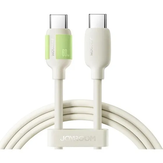 Joyroom S-A53 USB-C til USB-C kabel, 60W, 1.2m, Beige