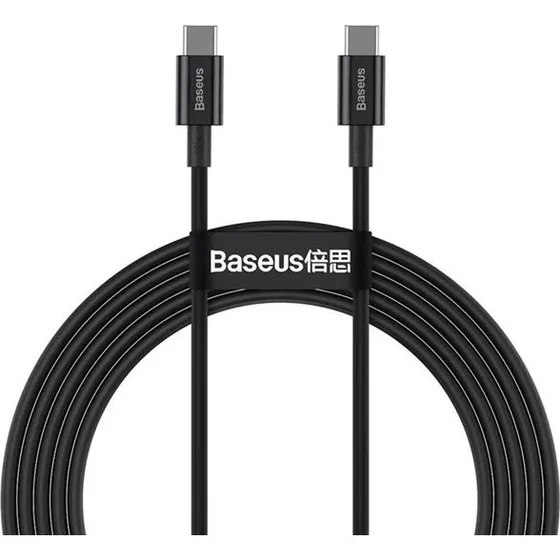 Baseus CATYS-C01 USB-C til USB-C kabel, 2m, 100W, Sort