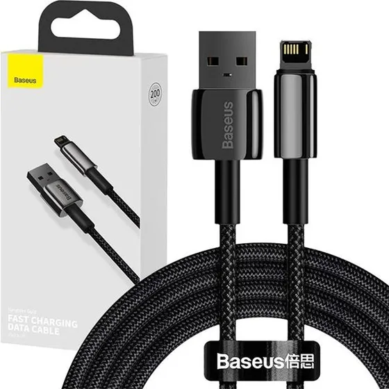Baseus Tungsten Gold USB til Lightning kabel, 2m, 2.4A