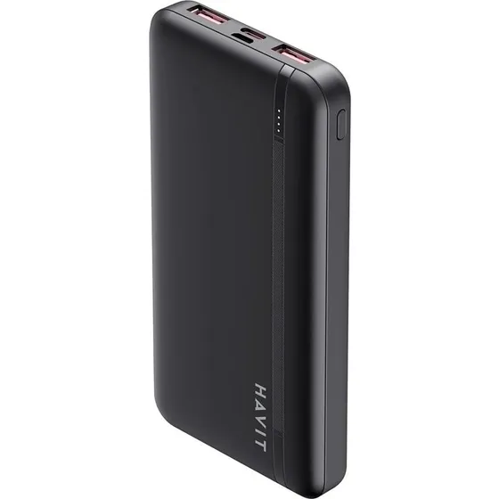 Havit PB90 Powerbank 10.000 mAh - Sort